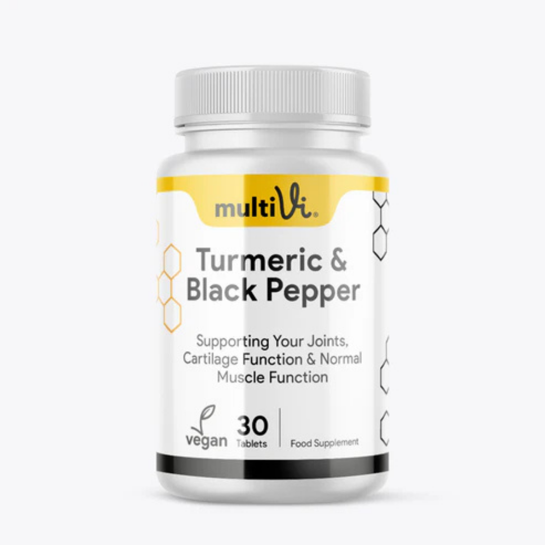 MultiVi - Turmeric & Black Pepper Curcumin Complex - 30 Capsules