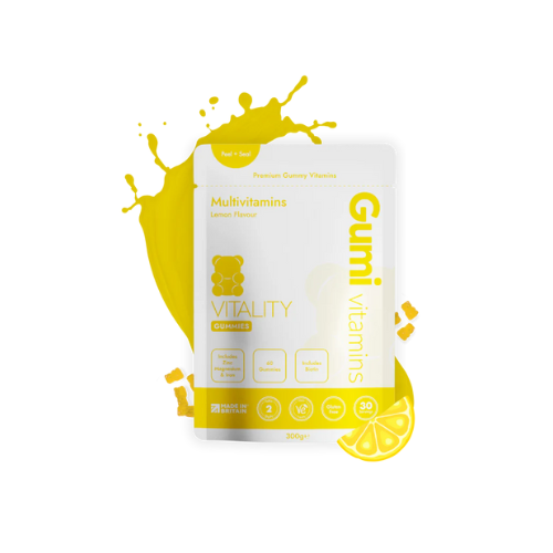 Gumi Vitamins - Vitality - Complete Multivitamin Formula - 30 Servings (60 Gummies)