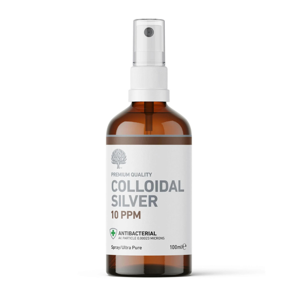 Nature’s Greatest Secret – Colloidal Silver 10ppm Spray – 100ml