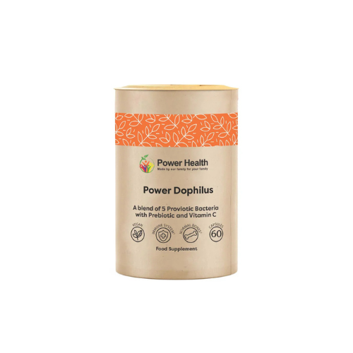 Power Health - Dophilus - Blend of 5 Probiotic Bacteria - 60 Capsules