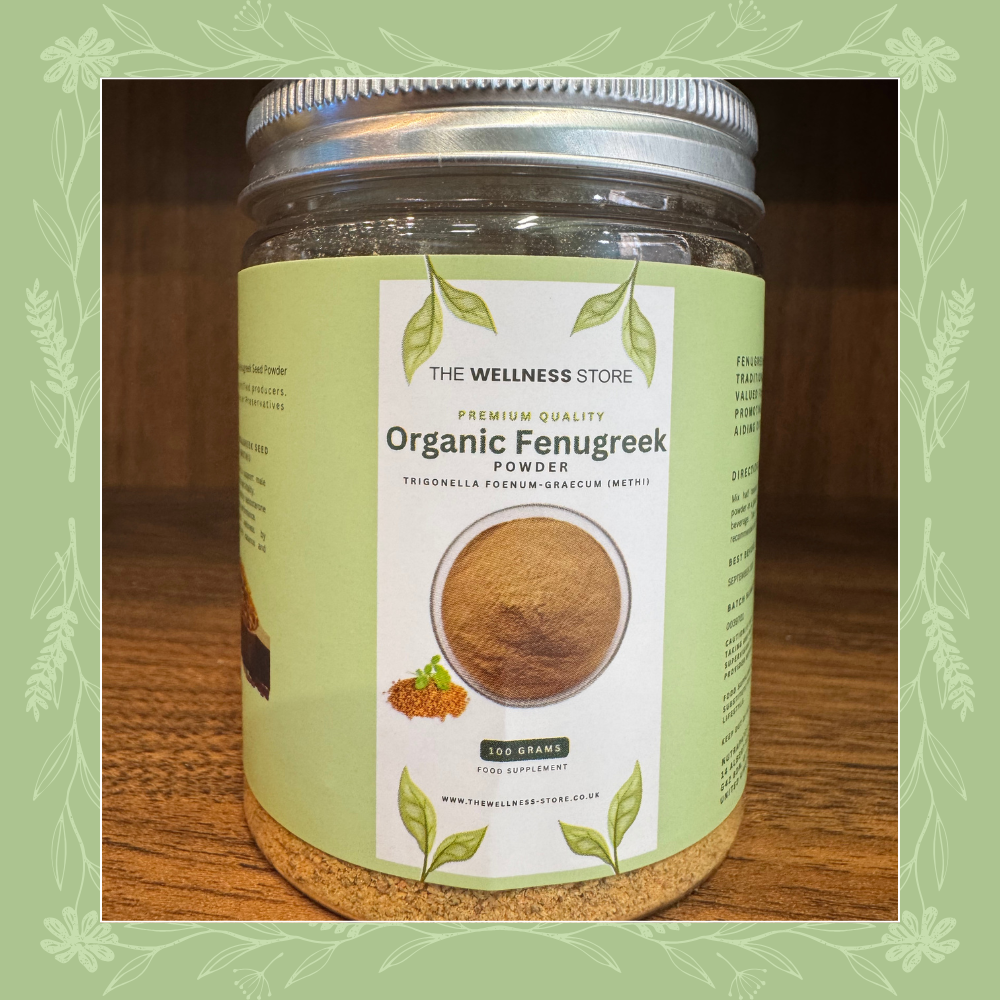 Pure Organic Fenugreek Powder – 100% Pure & Natural – 100g