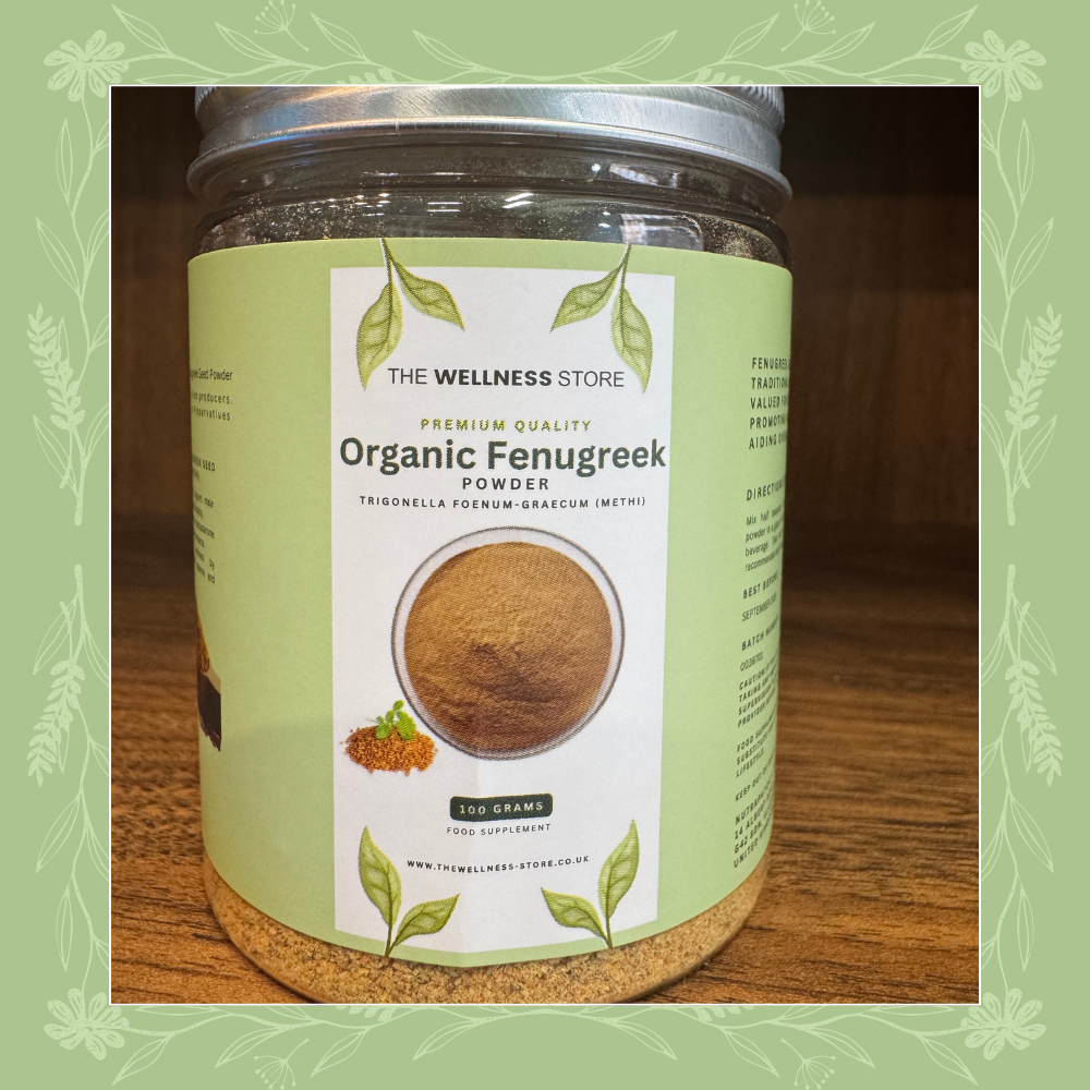 Pure Organic Fenugreek Powder – 100% Pure & Natural – 100g