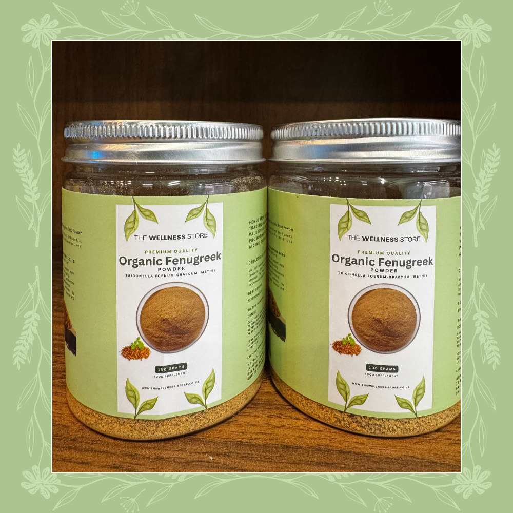 Pure Organic Fenugreek Powder – 100% Pure & Natural – 100g