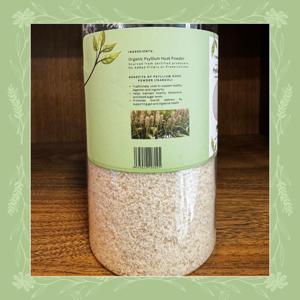 Pure Organic Psyllium Husk Powder – 100% Pure & Natural – 100g