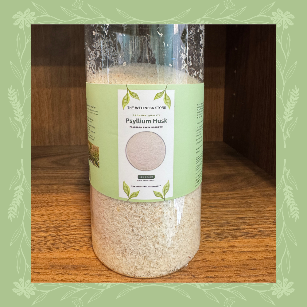 Pure Organic Psyllium Husk Powder – 100% Pure & Natural – 100g