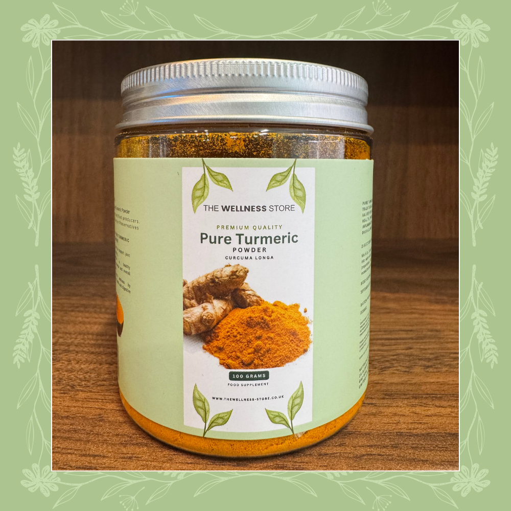 Pure Organic Turmeric Powder – 100% Pure & Natural – 100g