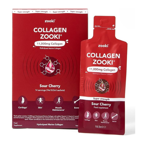 Zooki - Super Strength Collagen 11,000mg Marine Collagen - Liquid Sachets