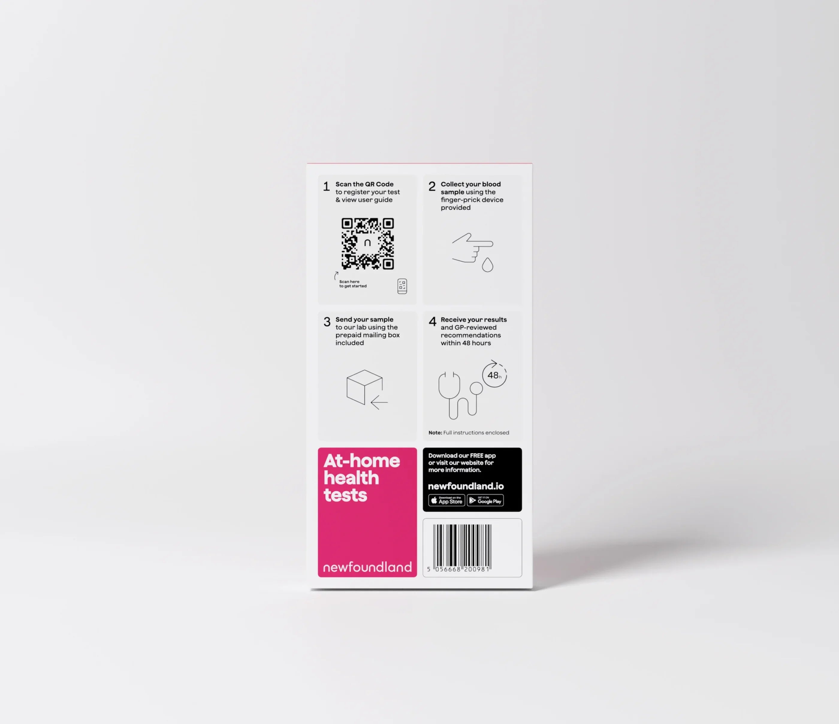 Newfoundland - 48h Lab test for Women Fertility - The Wellness Store®