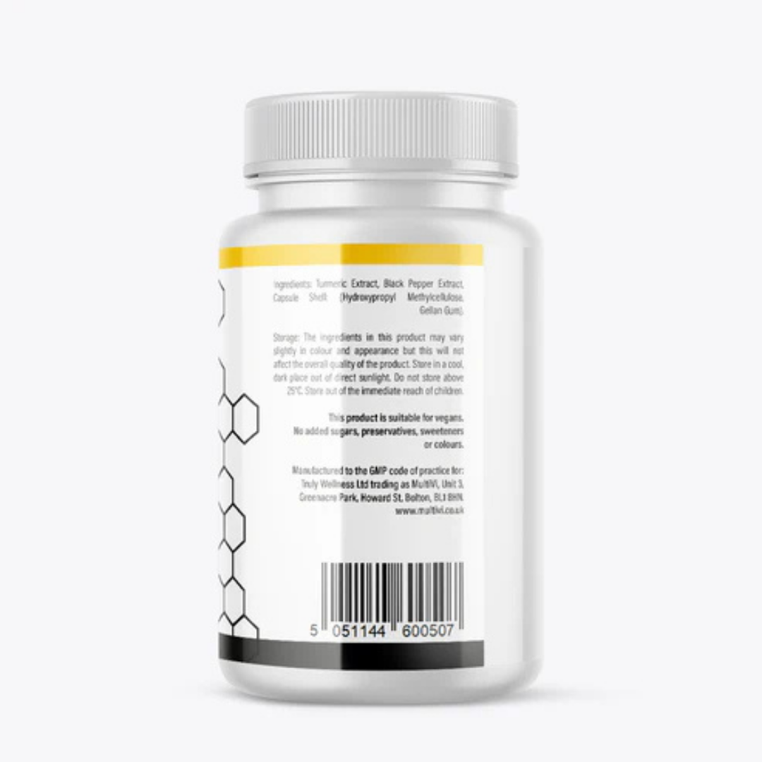 MultiVi - Turmeric & Black Pepper Curcumin Complex - 30 Capsules