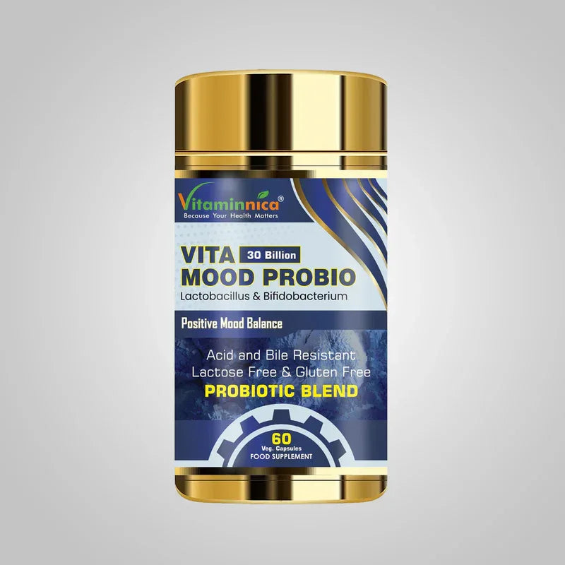 Vitaminnica Vita Mood Probio- 60 Capsules - The Wellness Store®