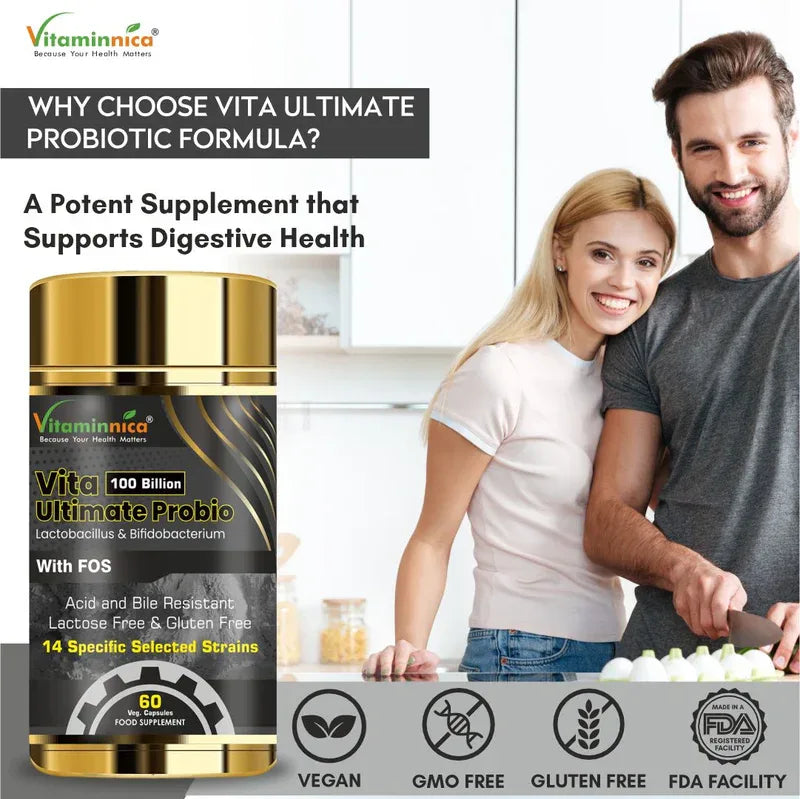 Vitaminnica Vita Ultimate Probio- 60 Capsules - The Wellness Store®