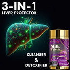 Vitaminnica Milk Thistle- Natural Liver Support- 60 Capsules - The Wellness Store®