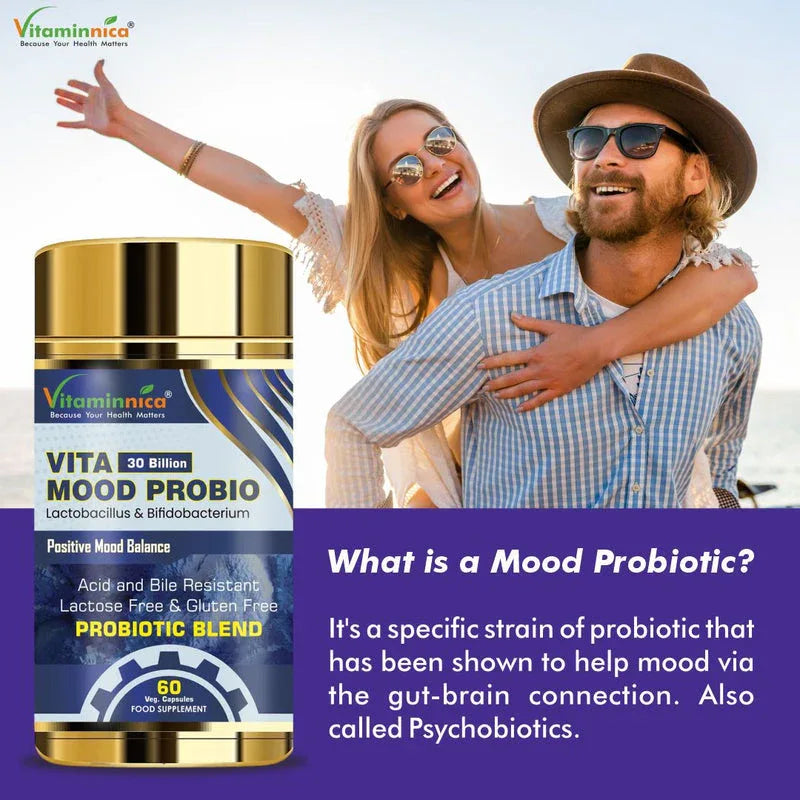 Vitaminnica Vita Mood Probio- 60 Capsules - The Wellness Store®