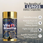 Vitaminnica Vita Breathe: Most Recommended For Lungs Support -60 Capsules - The Wellness Store®