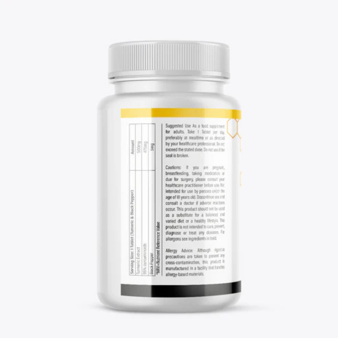 MultiVi - Turmeric & Black Pepper Curcumin Complex - 30 Capsules