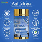 Vitaminnica Anti-Stress- Stress Reliever - 60 Capsules - The Wellness Store®