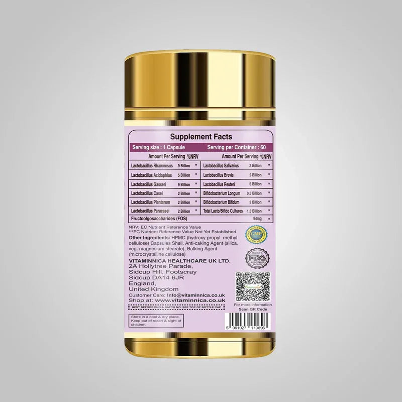 Vitaminnica Vita Her Probio- 60 Capsules - The Wellness Store®