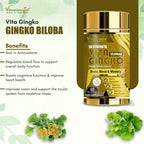 Vitaminnica Vita Gingko 500mg- 60 Capsules - The Wellness Store®