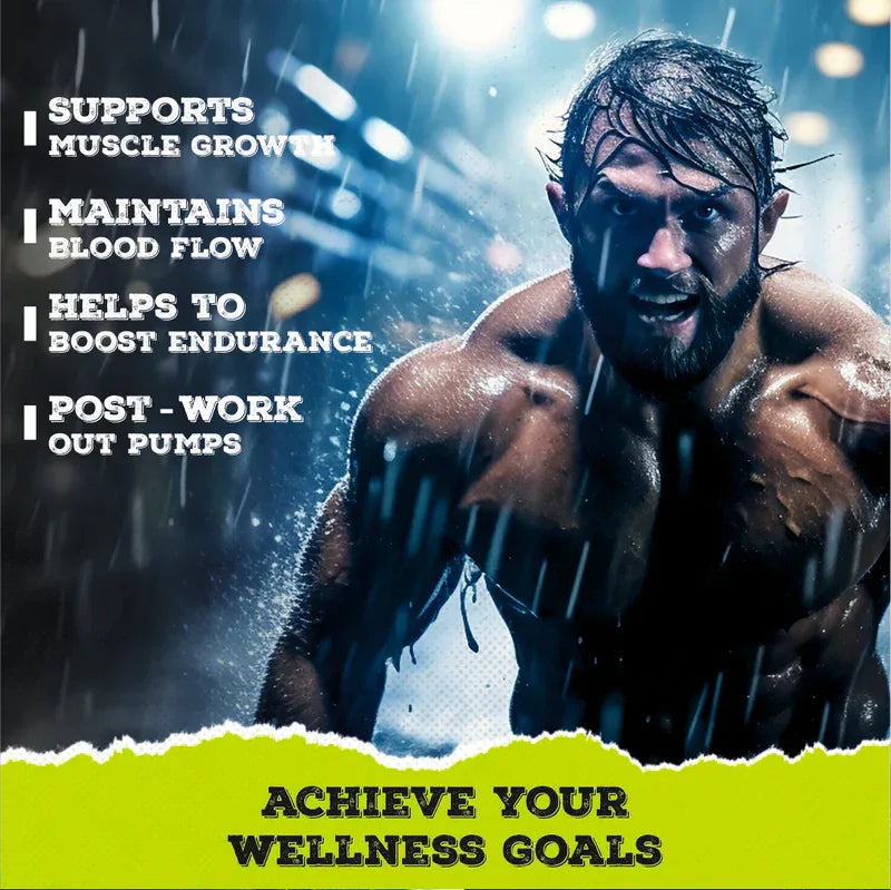 Vitaminnica PUMP EXPERT Arginine AAKG- 60 Capsules - The Wellness Store®