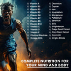 Vitaminnica Multi Vita Men (Multivitamins for Men)- Boosts Strength, Stamina & Immunity- 60 Tablets - The Wellness Store®