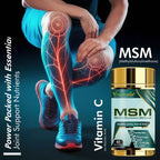 Vitaminnica Methyl Sulphonyl Methane (MSM)- 60 Capsules - The Wellness Store®