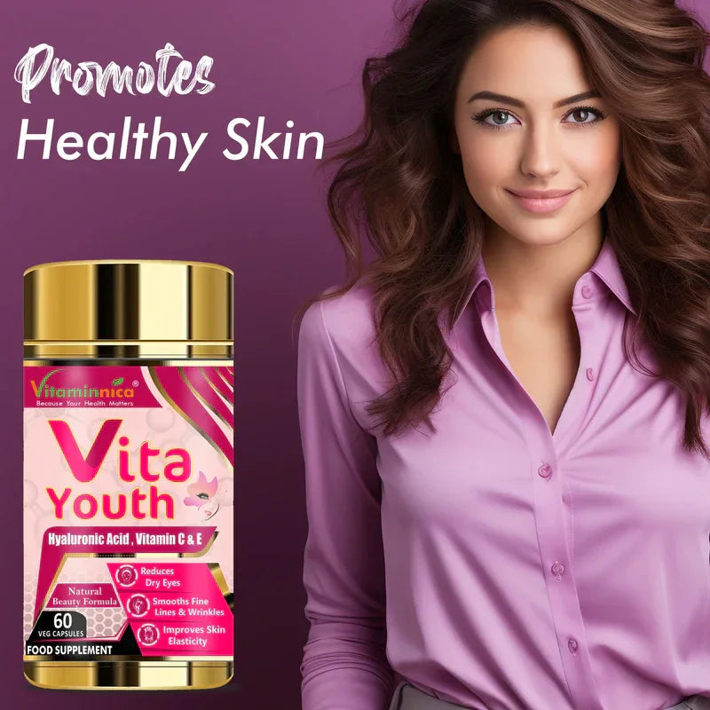Vitaminnica Vita Youth Natural Beauty Support- 60 Capsules - The Wellness Store®