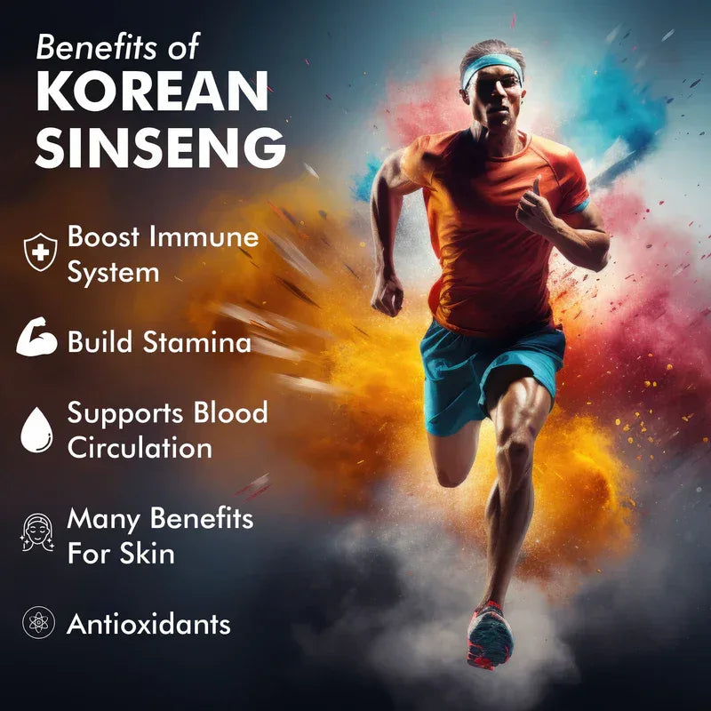 Vitaminnica Korean Ginseng-60 Capsules - The Wellness Store®