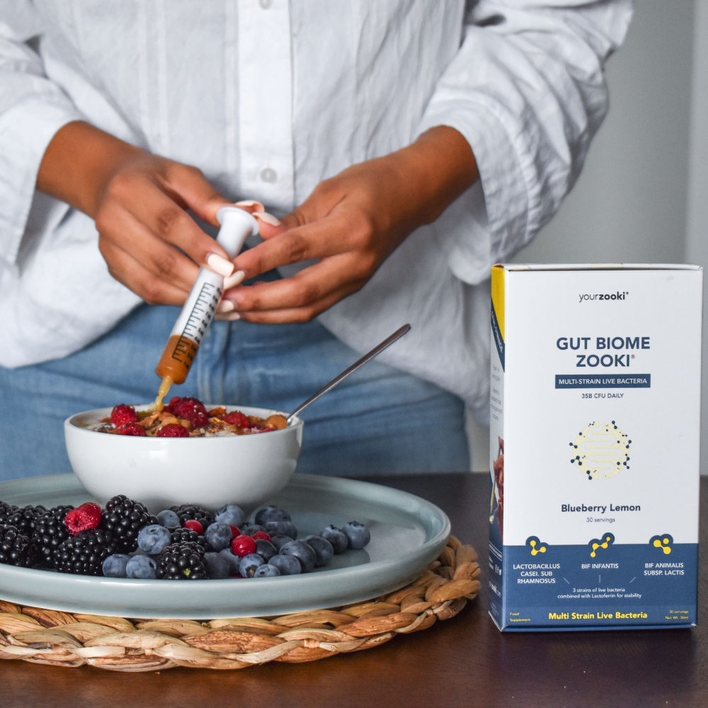 Zooki - Gut Biome 35 Billion CFU Liposomal Liquid Oral Syringe - 30 Servings