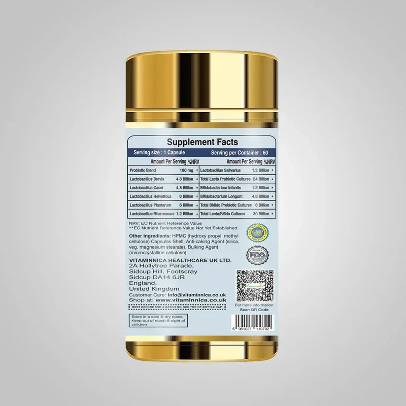 Vitaminnica Vita Mood Probio- 60 Capsules - The Wellness Store®