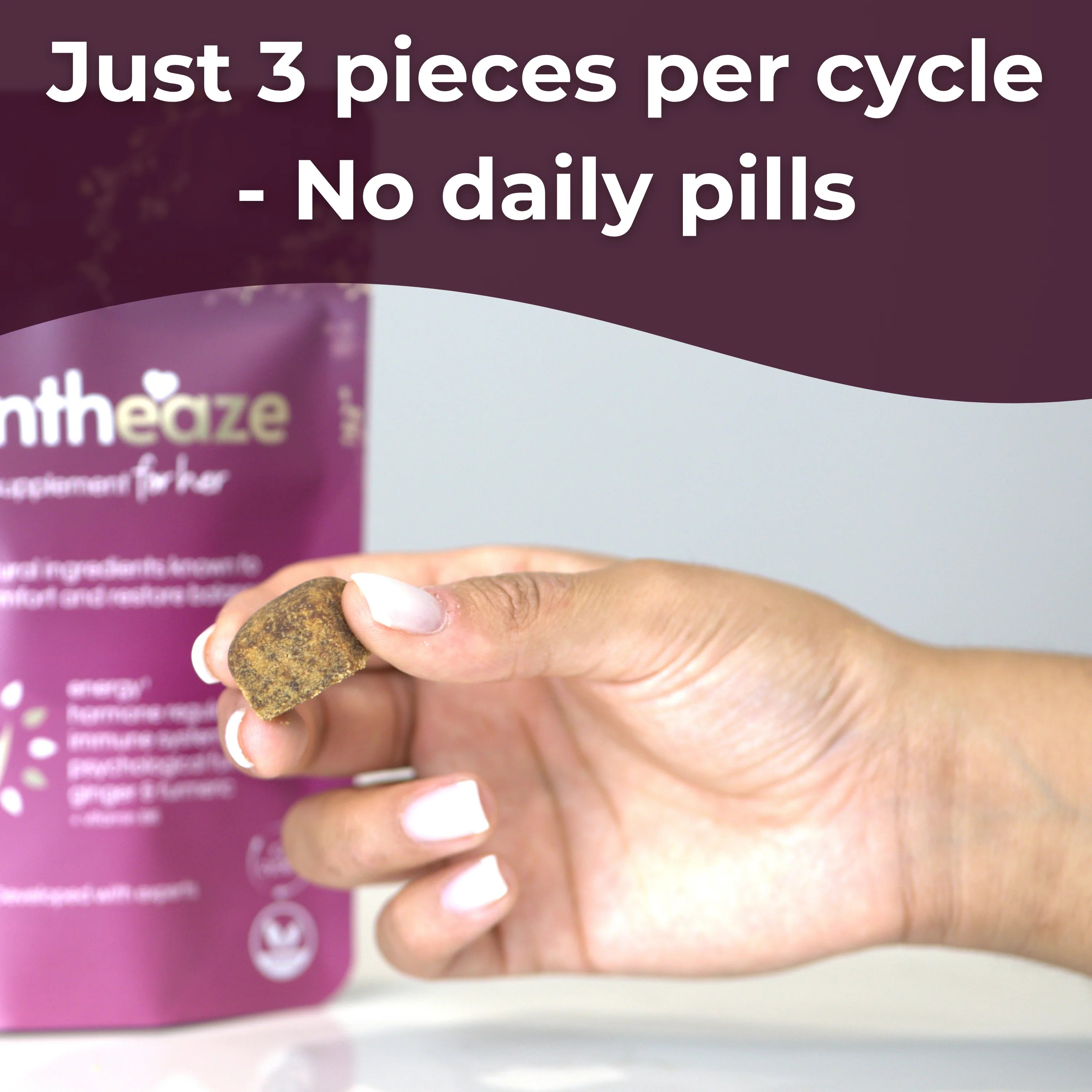 Montheaze - Natural Menstrual Support - 6 pieces (2 cycles)