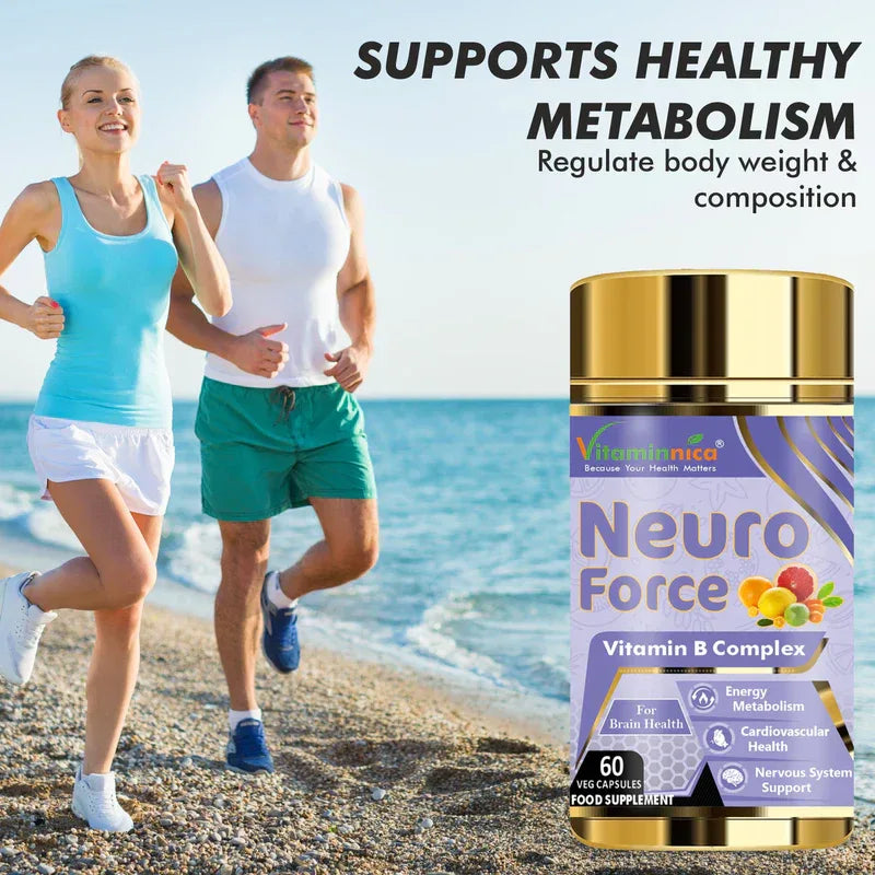 Vitaminnica Neuro Force: Brain Booster-60 Capsules - The Wellness Store®