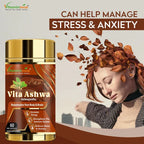 Vitaminnica Vita Ashwa- Ashwagandha 500mg- Rejuvenates your Body- 60 Capsules - The Wellness Store®
