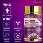 Vitaminnica Vita Her Probio- 60 Capsules - The Wellness Store®