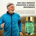 Vitaminnica Spirulina Super Green Foods-60 Capsules - The Wellness Store®