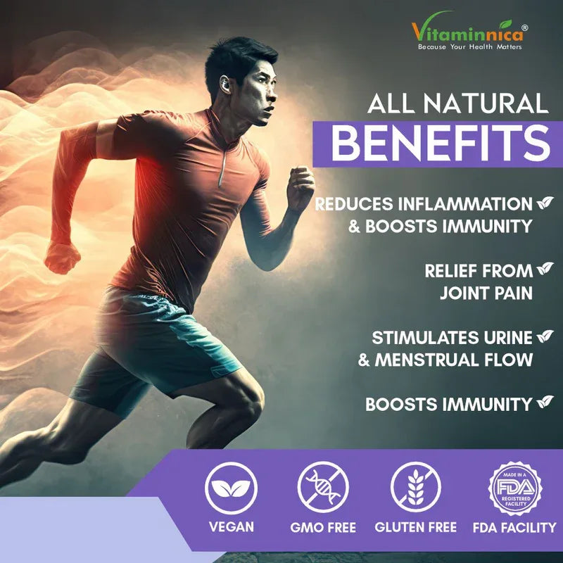 Vitaminnica Boswellia Serrata 2500mg (5:1 Extract)- 60 Vegan Capsules - The Wellness Store®