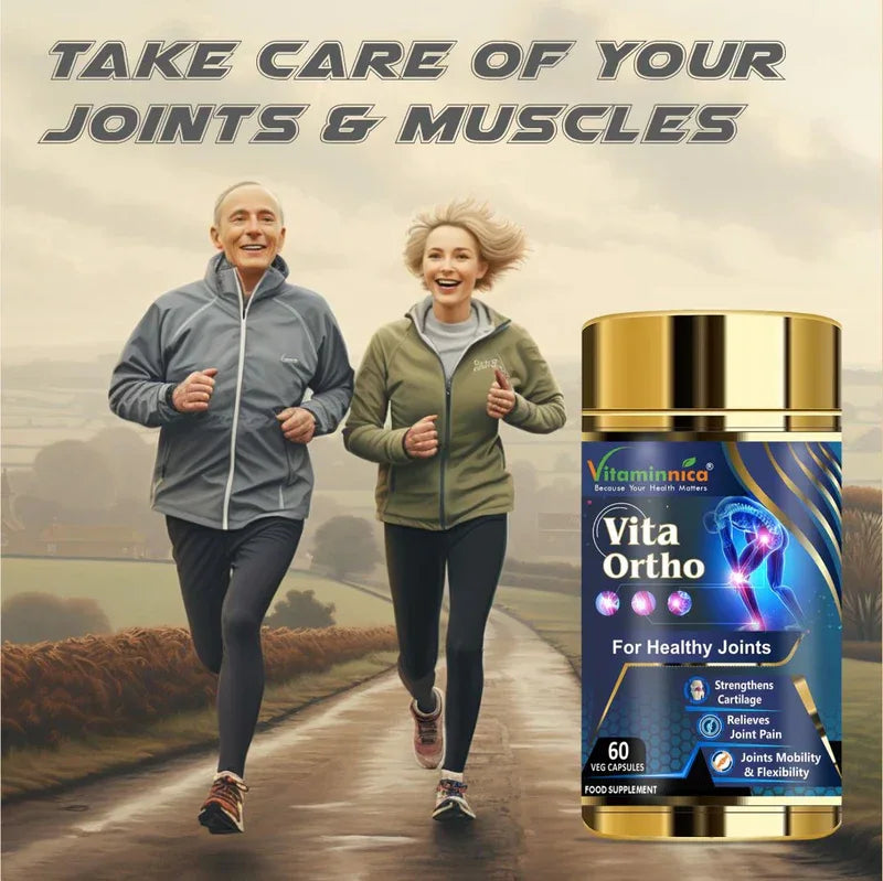 Vitaminnica Vita Ortho- Healthy Bones & Joints- 60 Capsules - The Wellness Store®