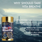 Vitaminnica Vita Breathe: Most Recommended For Lungs Support -60 Capsules - The Wellness Store®