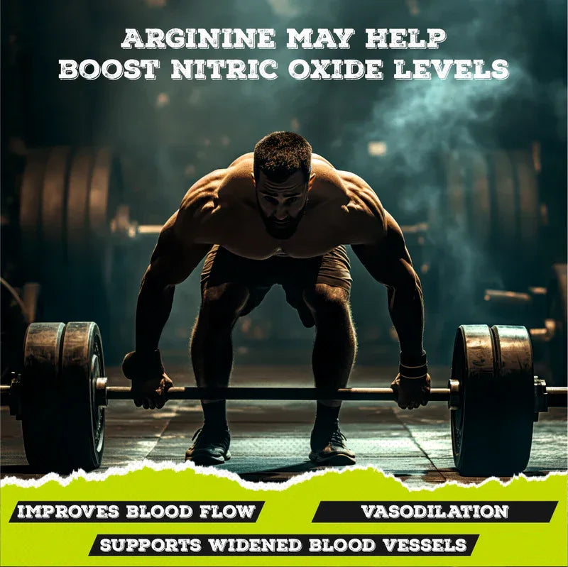 Vitaminnica PUMP EXPERT Arginine AAKG- 60 Capsules - The Wellness Store®