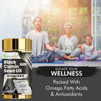 Vitaminnica Black Cumin Seed Oil 1000mg - 60 Capsules - The Wellness Store®