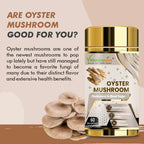 Vitaminnica Oyster Mushroom- 60 Capsules - The Wellness Store®