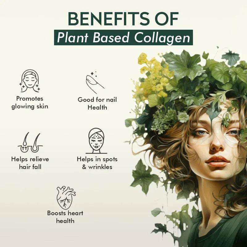Vitaminnica Plant Based Collagen- 60 Capsules - The Wellness Store®