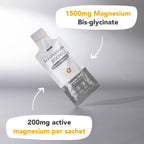 Zooki - Magnesium 1500mg Liposomal Magnesium Bis-Glycinate - Liquid Sachets