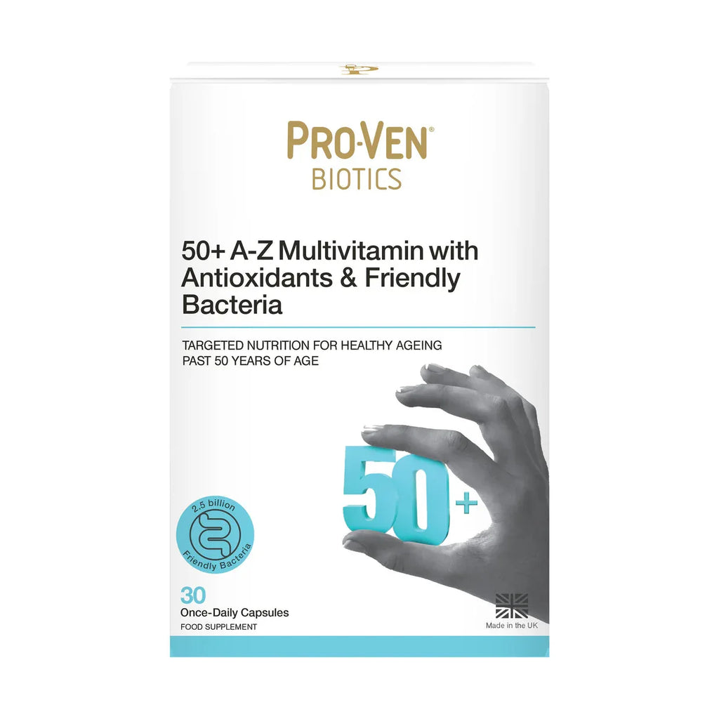 ProVen Biotics – 50+ A to Z Multivitamin – 30 Capsules - The Wellness Store®