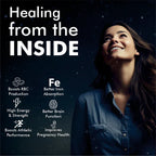 Vitaminnica Iron+Folic Acid- 60 Capsules - The Wellness Store®