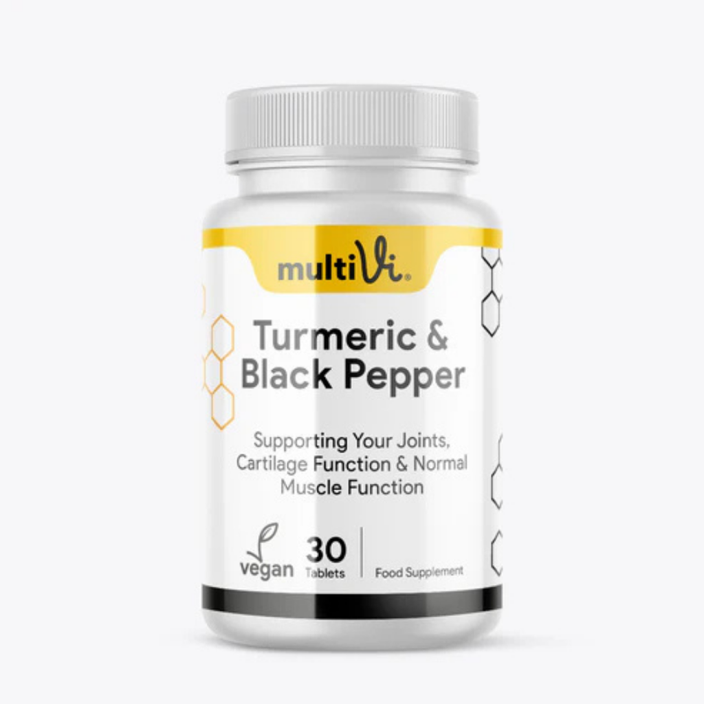 MultiVi - Turmeric & Black Pepper Curcumin Complex - 30 Capsules