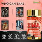 Vitaminnica ZMA - Sports Recovery- 60 Capsules - The Wellness Store®