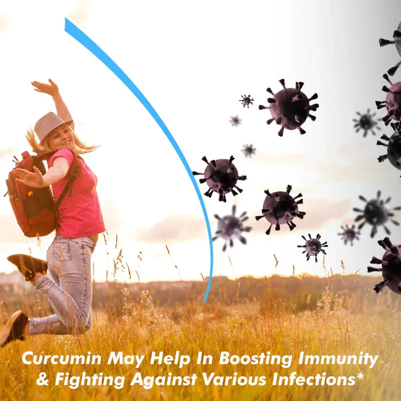 Vitaminnica Curcumin with Piperine - Better Joint Health - 60 Capsules - The Wellness Store®