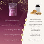 Montheaze - Natural Menstrual Support - 6 pieces (2 cycles)