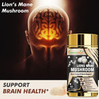Vitaminnica Lions Mane Mushroom- 60 Capsules - The Wellness Store®