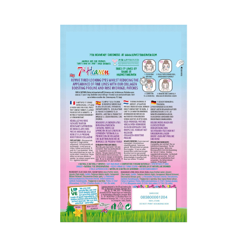 7th Heaven – Hydrogel Soothing Under Eye Masks – Cooling & Hydrating Eye Treatment